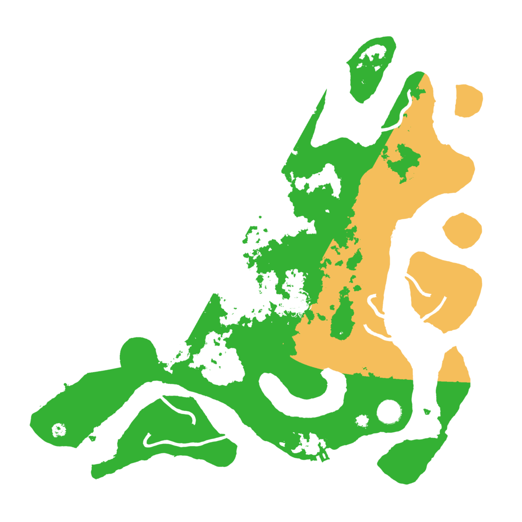 Biome Rust Map: Procedural Map, Size: 3800, Seed: 2429544