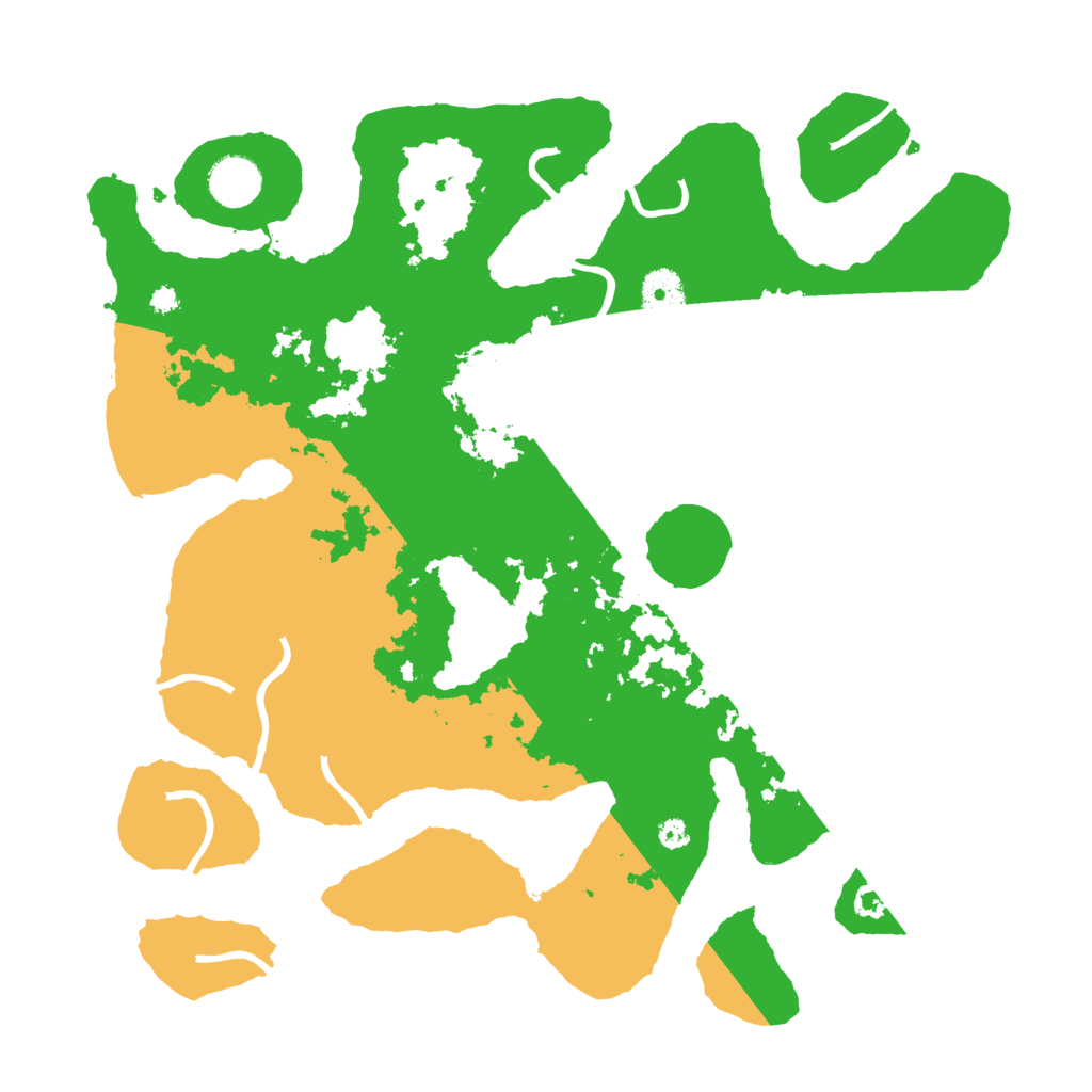 Biome Rust Map: Procedural Map, Size: 3700, Seed: 923