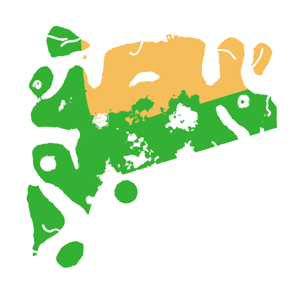 Biome Rust Map: Procedural Map, Size: 3500, Seed: 3917