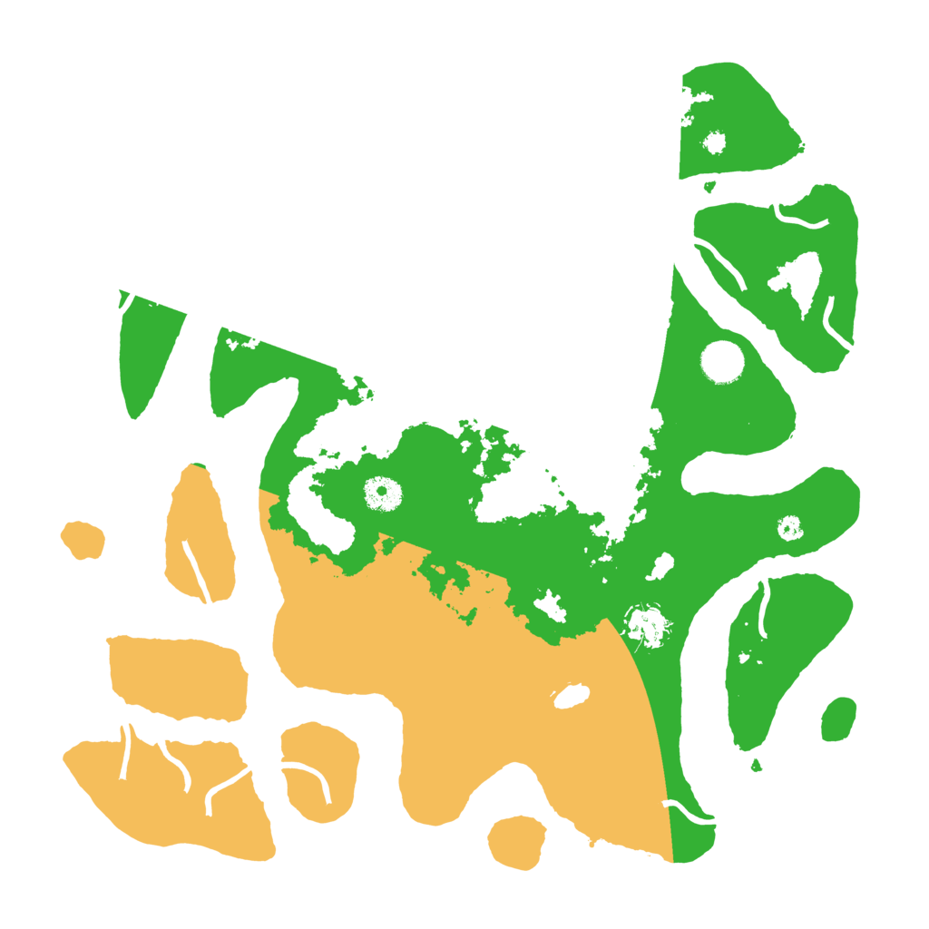 Biome Rust Map: Procedural Map, Size: 3800, Seed: 5034076