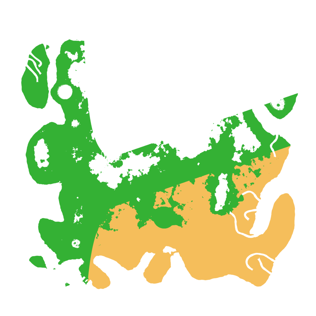 Biome Rust Map: Procedural Map, Size: 3800, Seed: 4477688