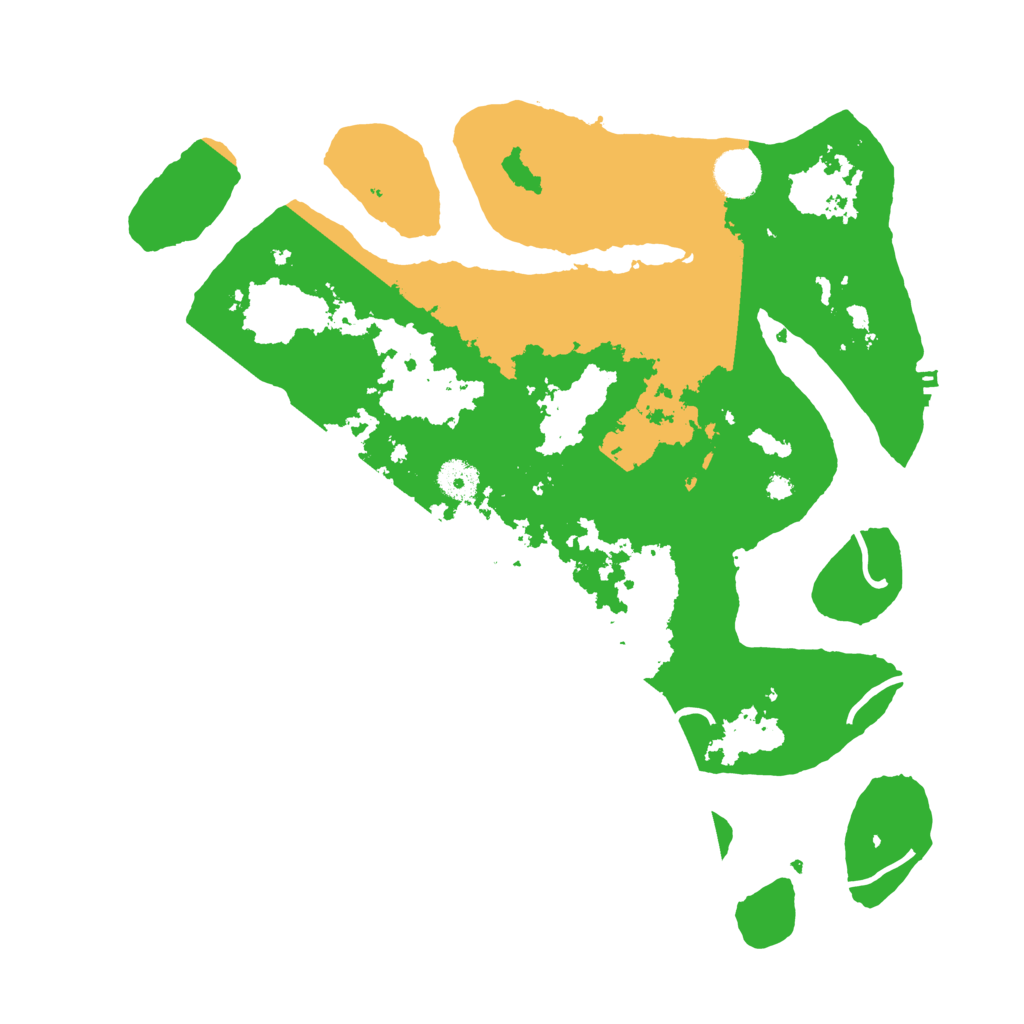 Biome Rust Map: Procedural Map, Size: 3800, Seed: 1763125