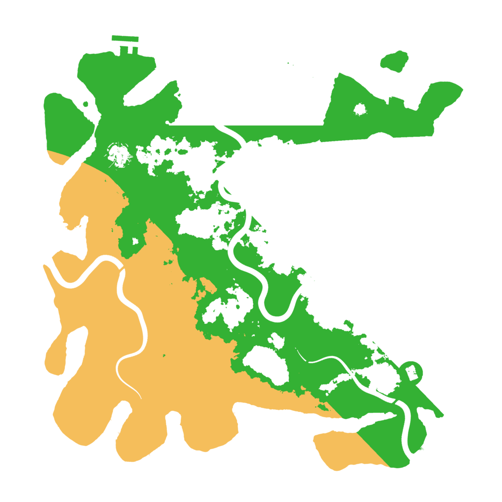 Biome Rust Map: Procedural Map, Size: 3800, Seed: 2798388