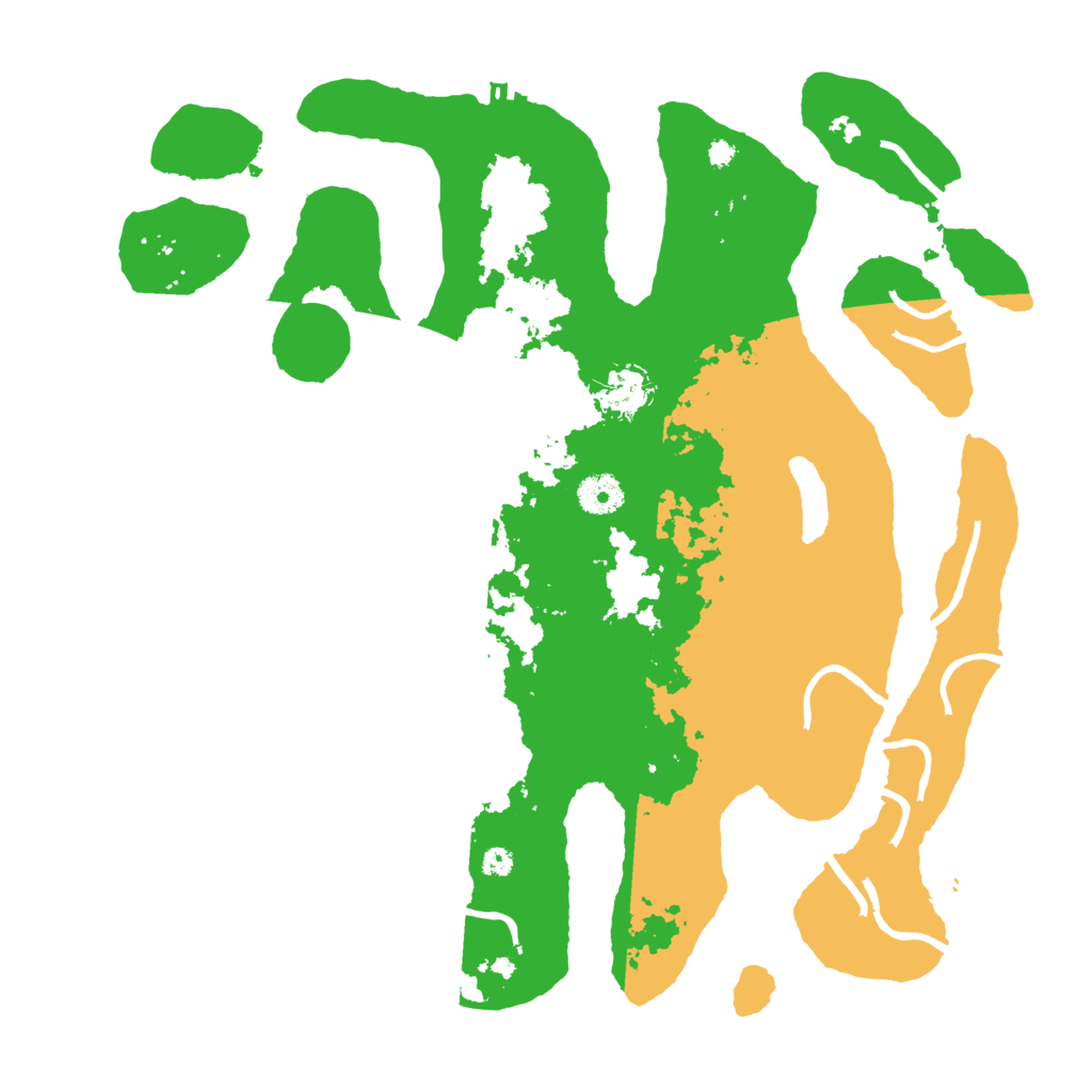 Biome Rust Map: Procedural Map, Size: 3800, Seed: 1431509