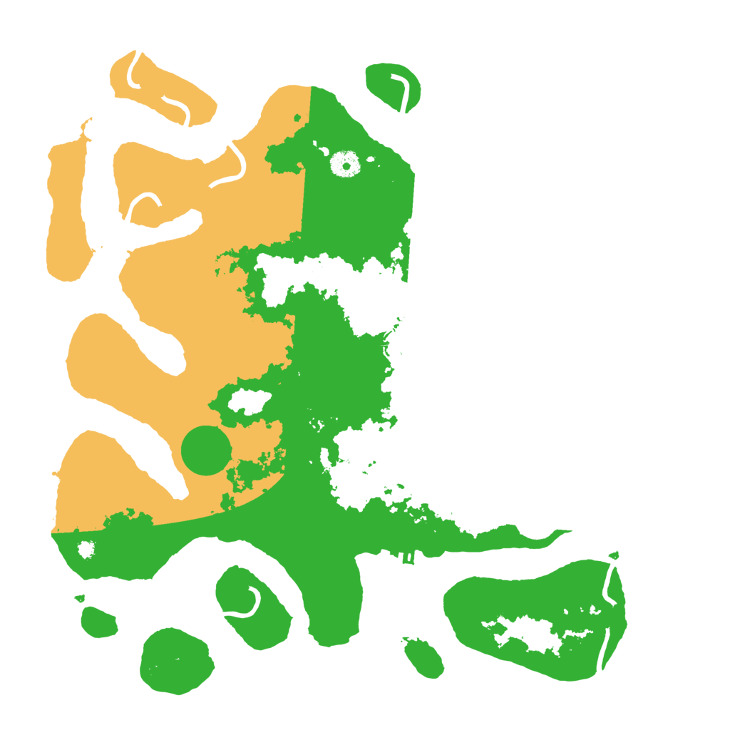 Biome Rust Map: Procedural Map, Size: 3850, Seed: 99402655