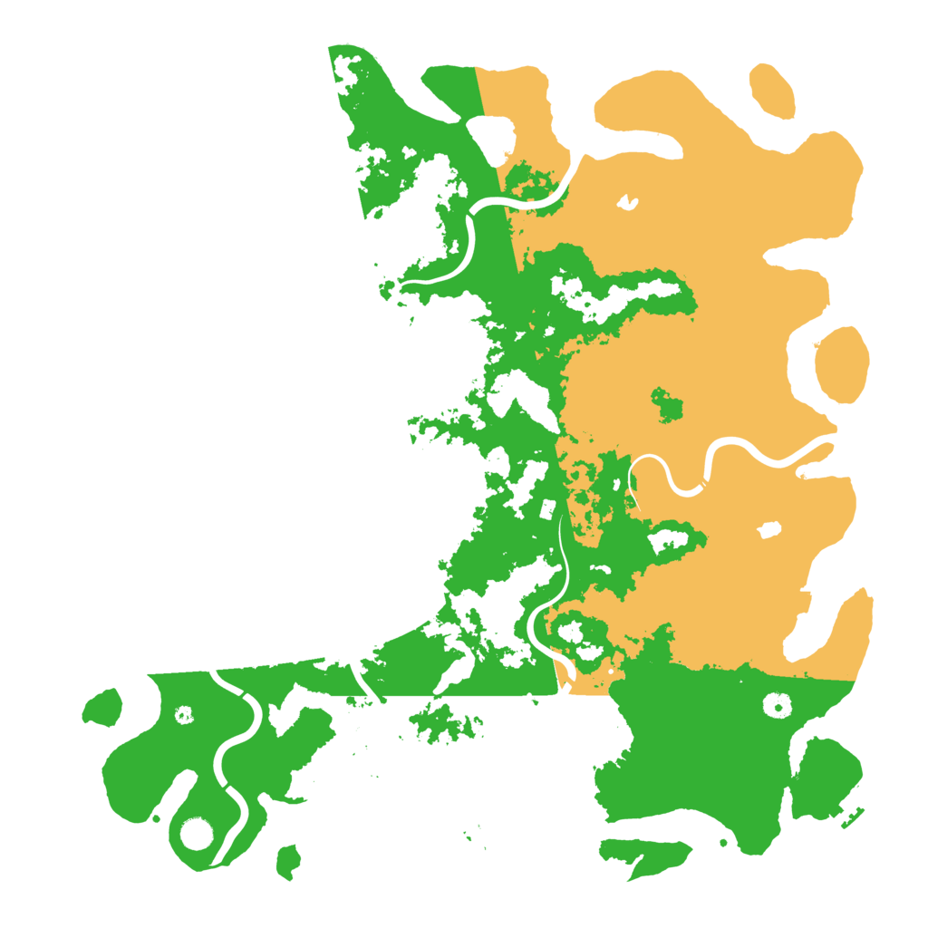 Biome Rust Map: Procedural Map, Size: 5000, Seed: 65706