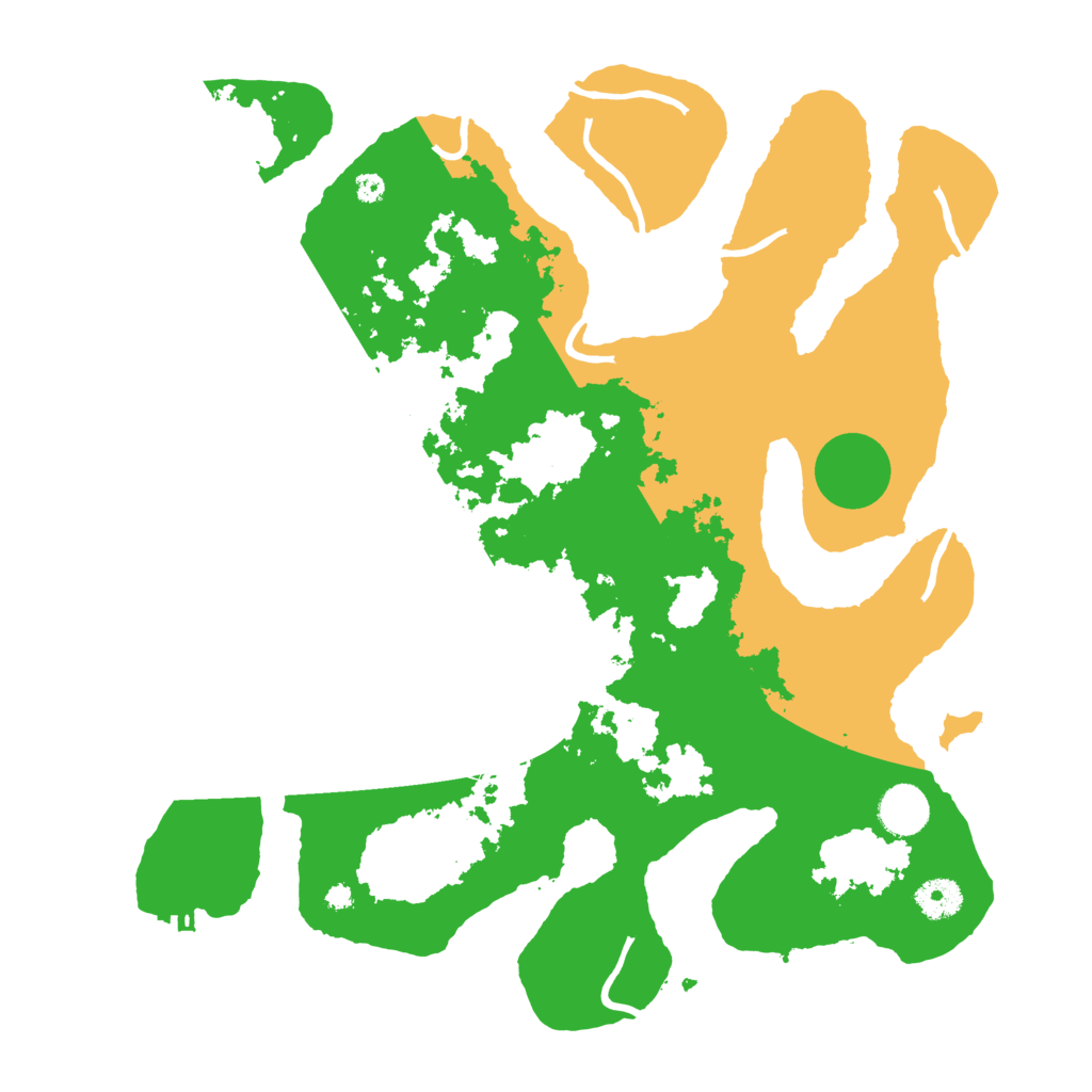 Biome Rust Map: Procedural Map, Size: 3800, Seed: 5547995