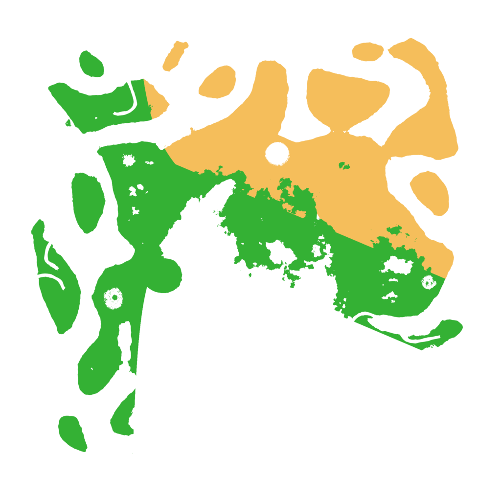 Biome Rust Map: Procedural Map, Size: 3800, Seed: 526488