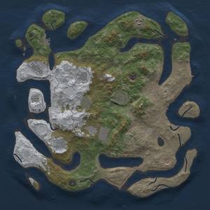 Thumbnail Rust Map: Procedural Map, Size: 4250, Seed: 902498846, 20 Monuments