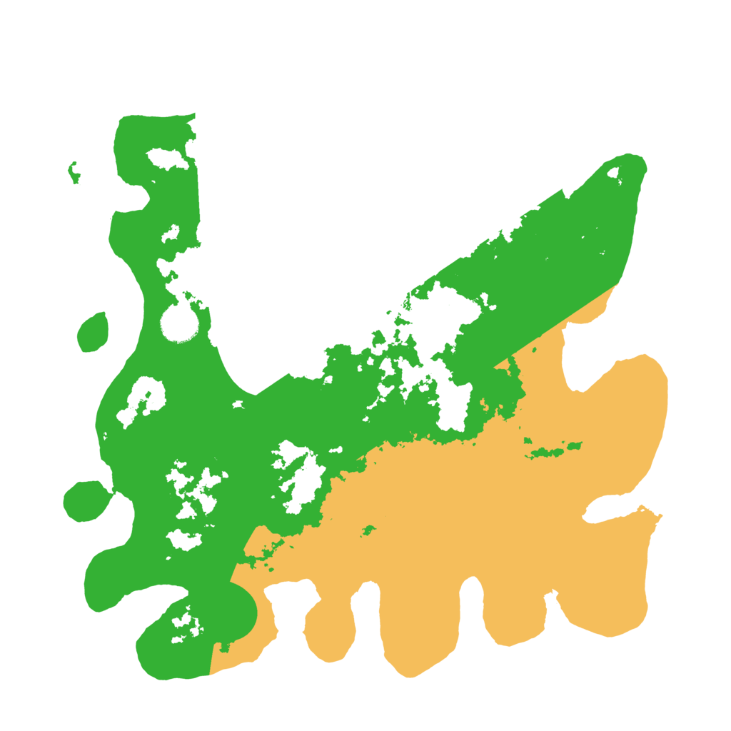 Biome Rust Map: Barren, Size: 3500, Seed: 3427151