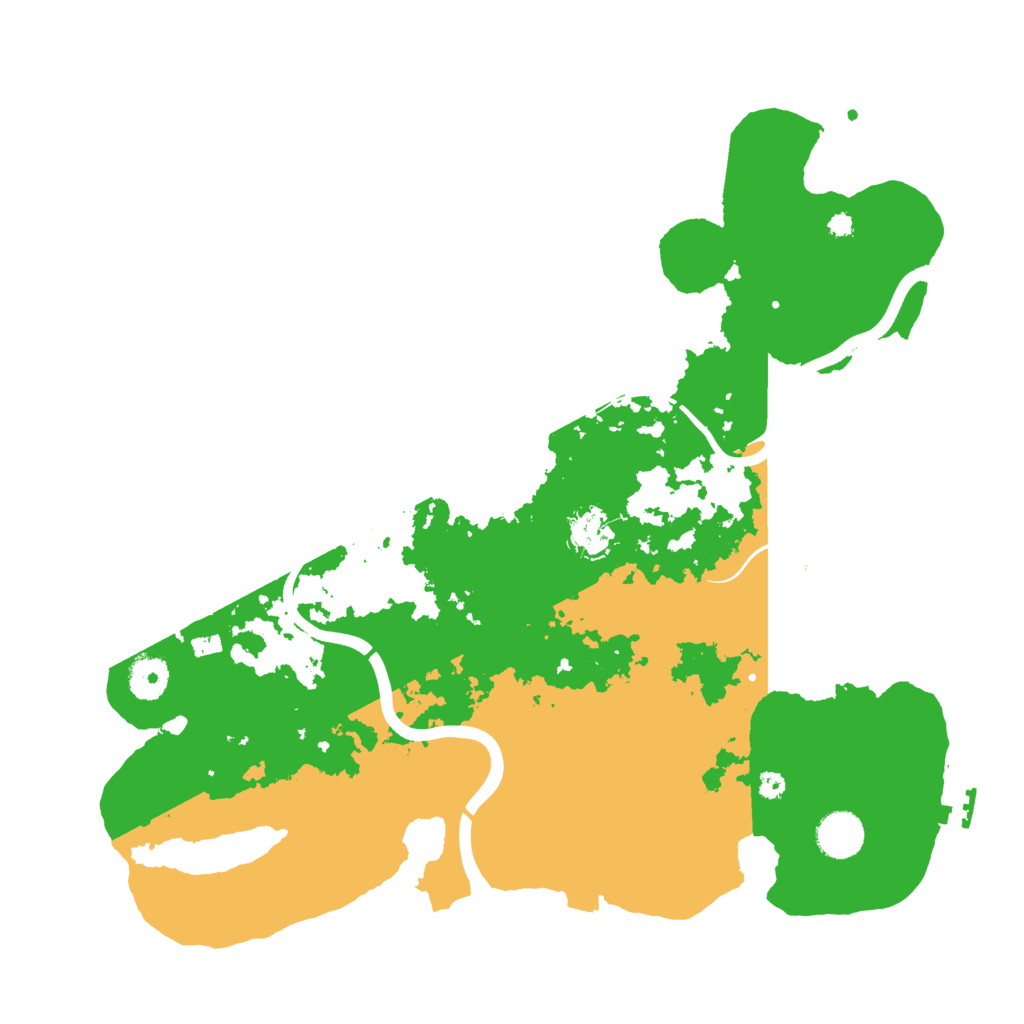 Biome Rust Map: Procedural Map, Size: 3800, Seed: 1701387