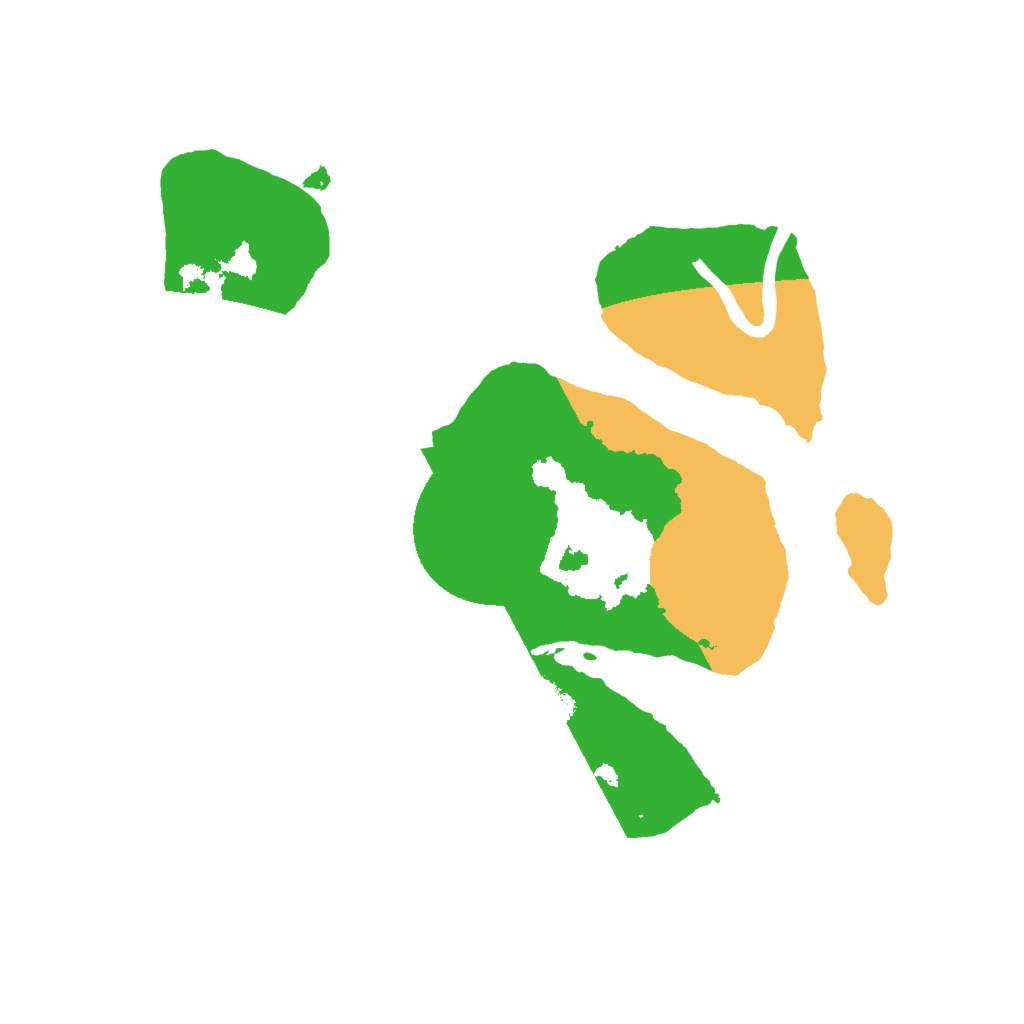 Biome Rust Map: Procedural Map, Size: 2000, Seed: 402072299