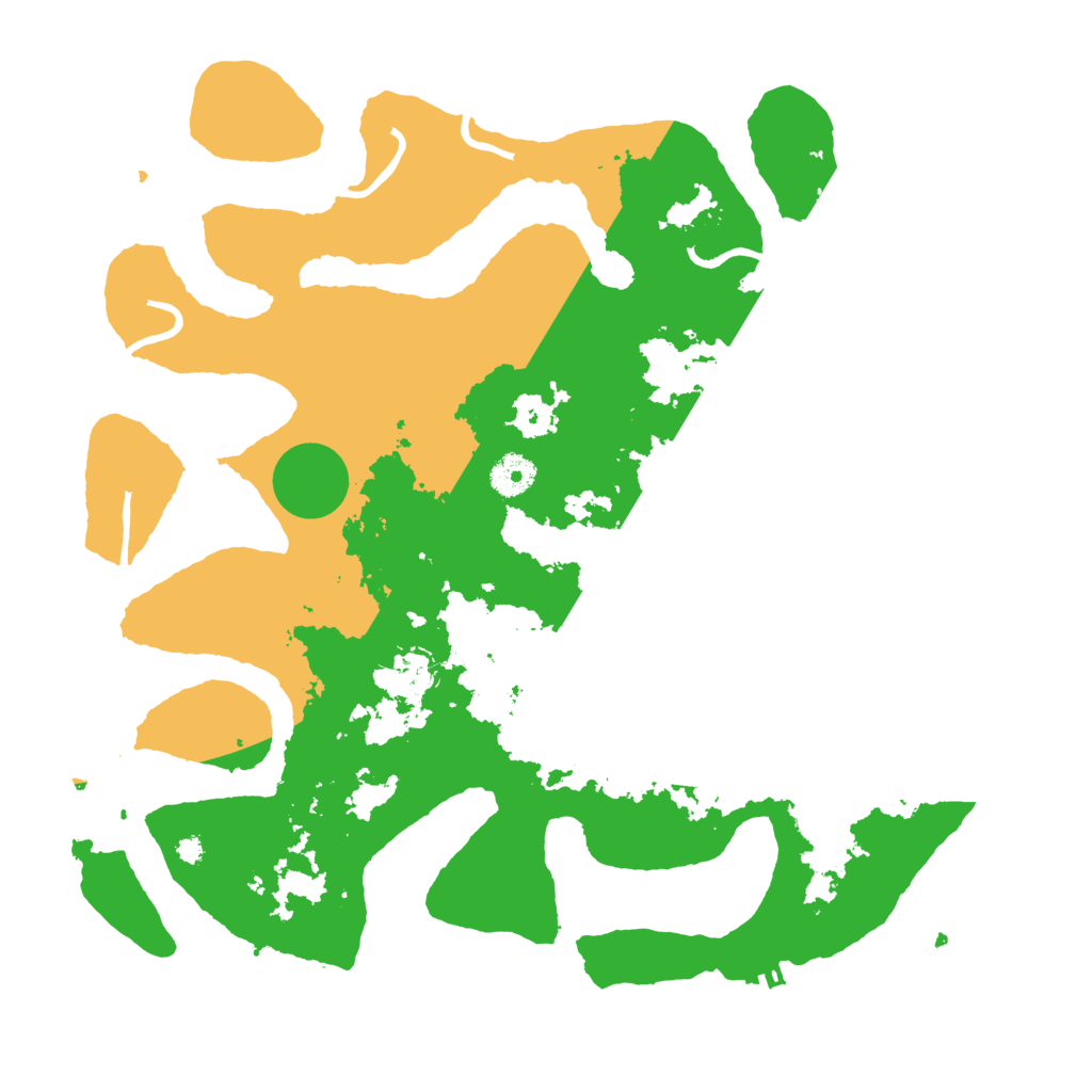 Biome Rust Map: Procedural Map, Size: 3800, Seed: 4145743