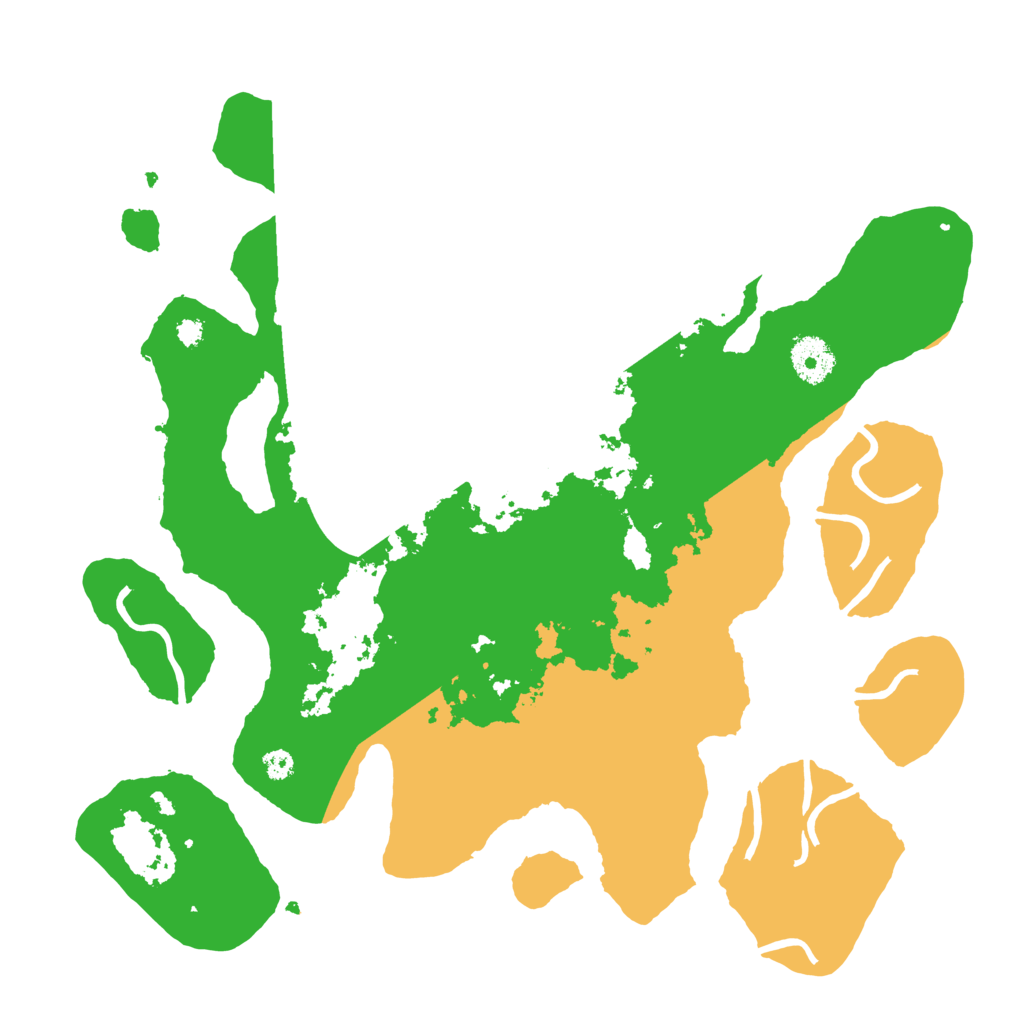 Biome Rust Map: Procedural Map, Size: 3500, Seed: 3698761