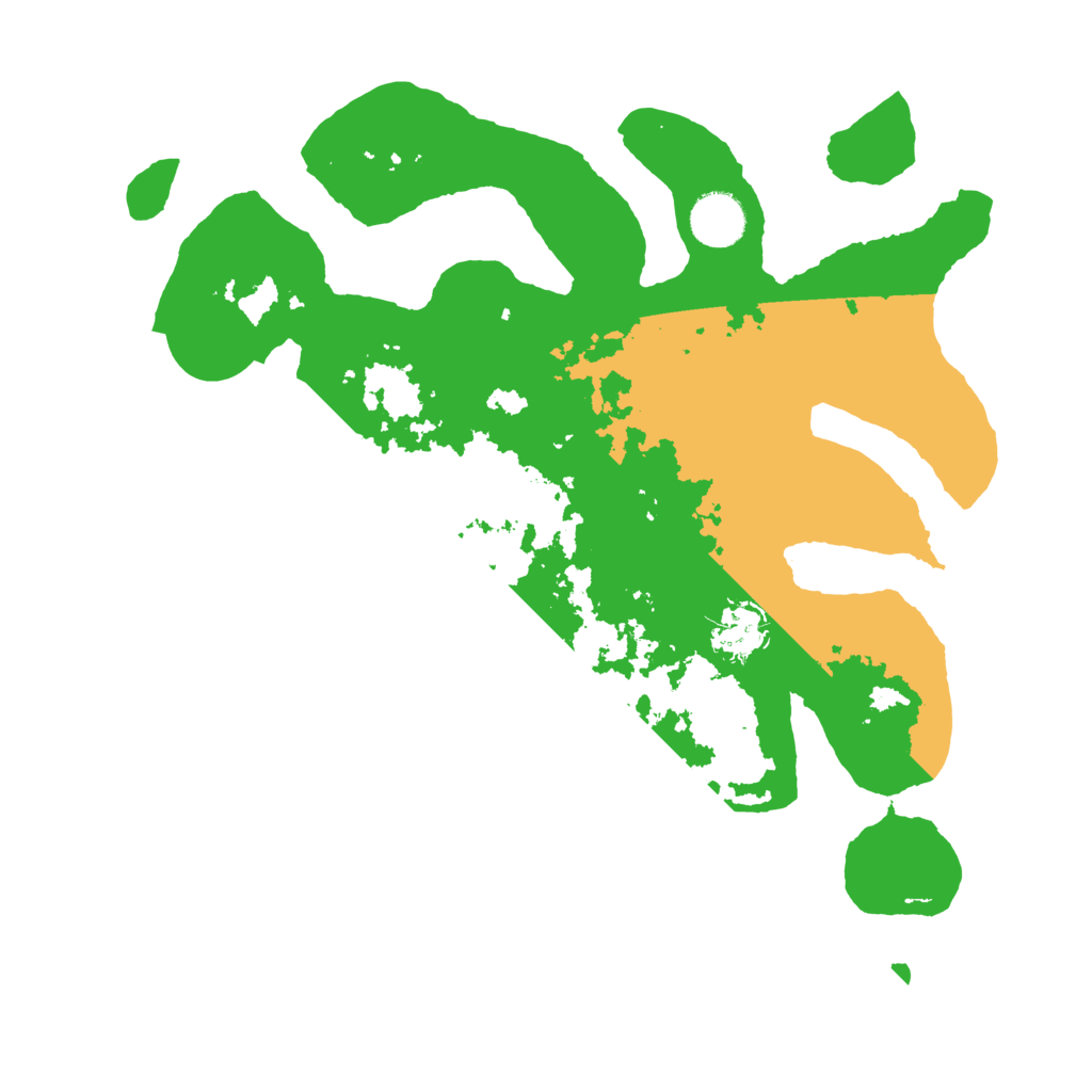 Biome Rust Map: Barren, Size: 3500, Seed: 5563242