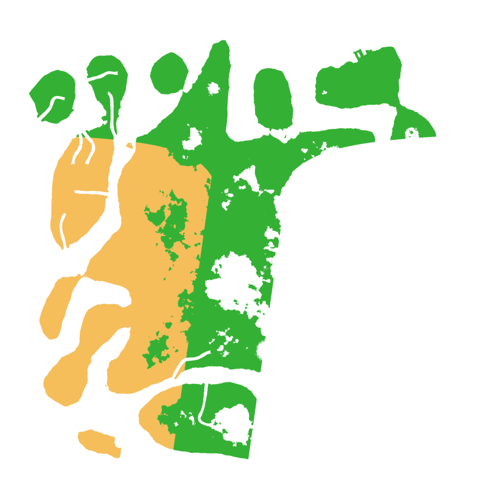 Biome Rust Map: Procedural Map, Size: 3800, Seed: 2985553