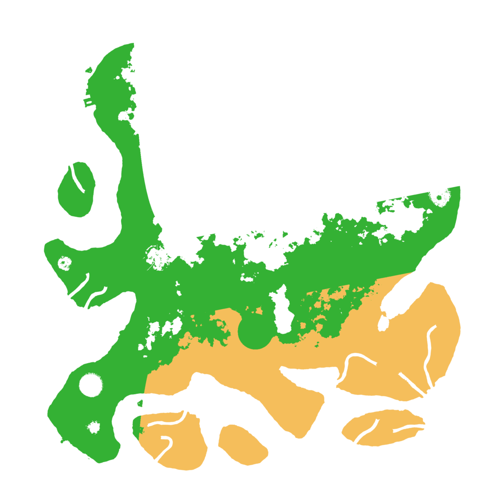 Biome Rust Map: Procedural Map, Size: 3800, Seed: 6917