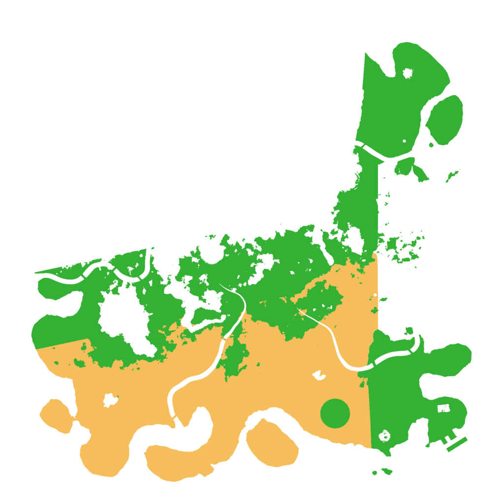 Biome Rust Map: Procedural Map, Size: 4500, Seed: 2773787