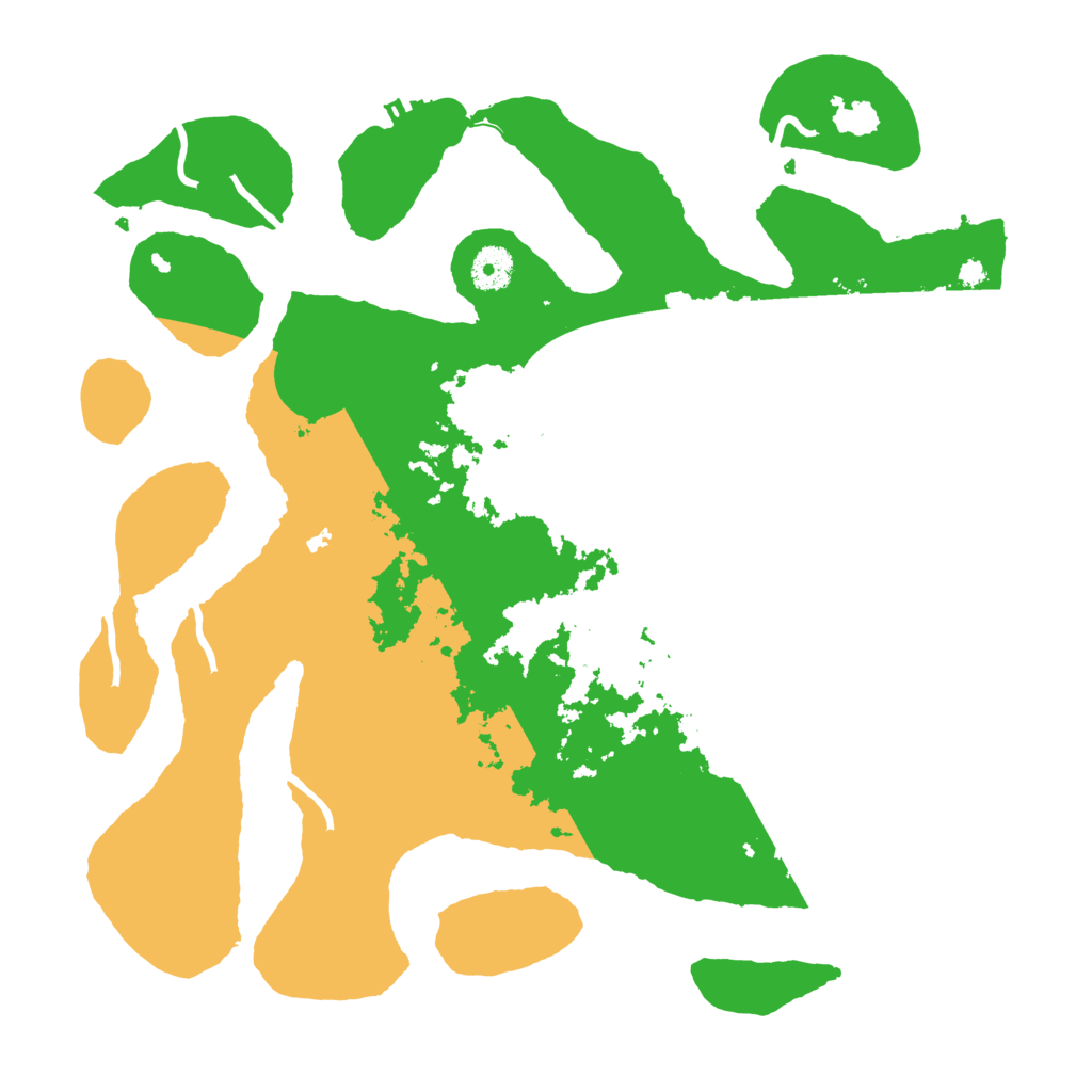 Biome Rust Map: Procedural Map, Size: 3800, Seed: 9696