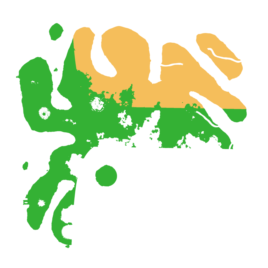 Biome Rust Map: Procedural Map, Size: 3500, Seed: 815259040