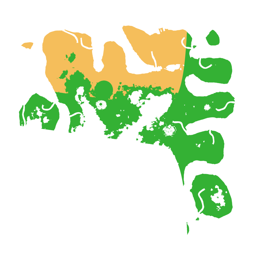 Biome Rust Map: Procedural Map, Size: 3800, Seed: 4979871