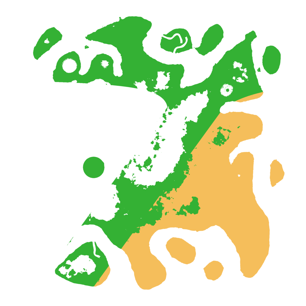 Biome Rust Map: Procedural Map, Size: 3800, Seed: 6156441