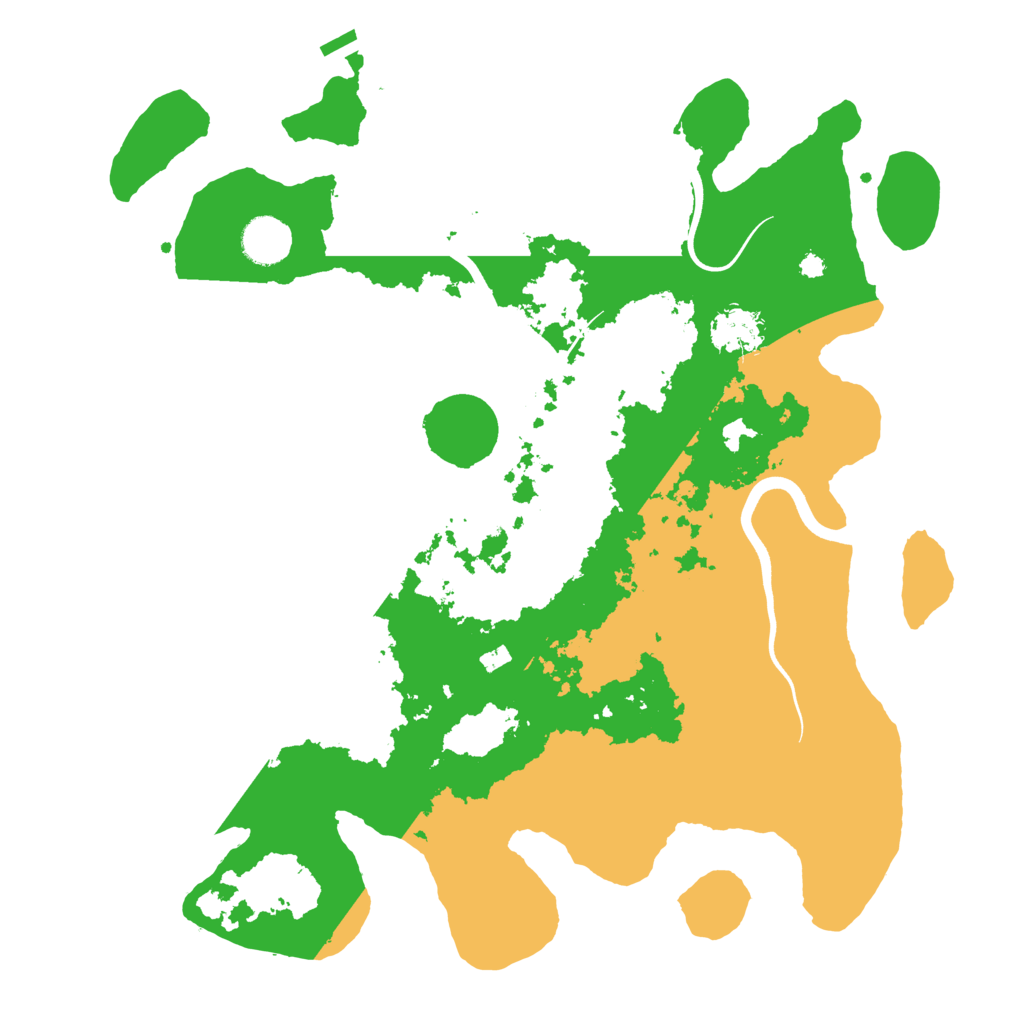 Biome Rust Map: Procedural Map, Size: 3800, Seed: 6156441