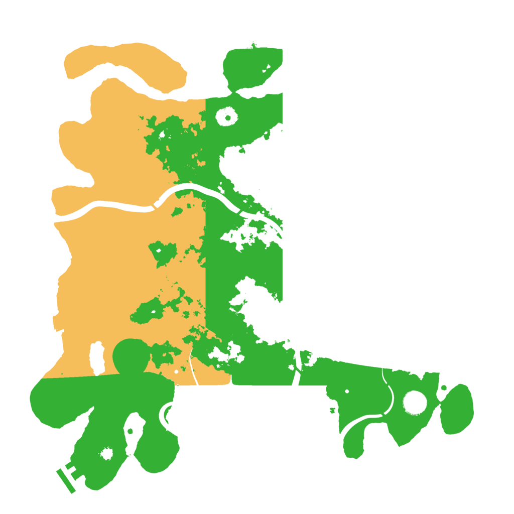 Biome Rust Map: Procedural Map, Size: 3800, Seed: 5939600
