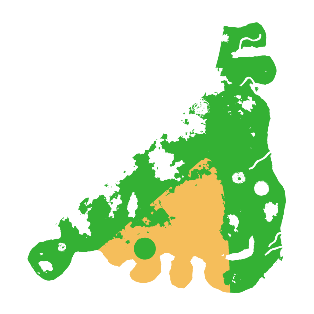 Biome Rust Map: Procedural Map, Size: 3800, Seed: 3962354