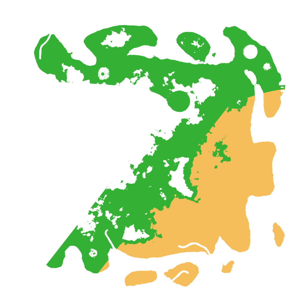 Biome Rust Map: Procedural Map, Size: 3800, Seed: 3435097