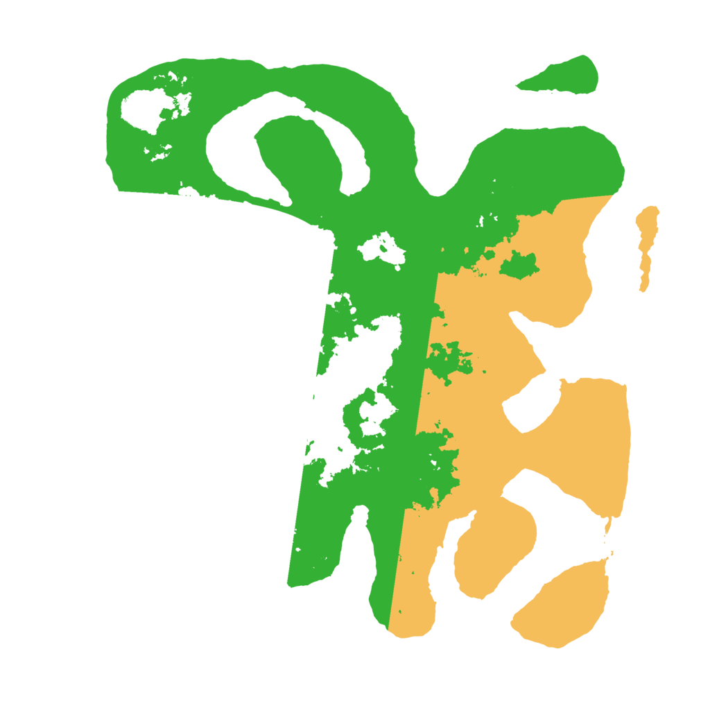 Biome Rust Map: Barren, Size: 3500, Seed: 1470669