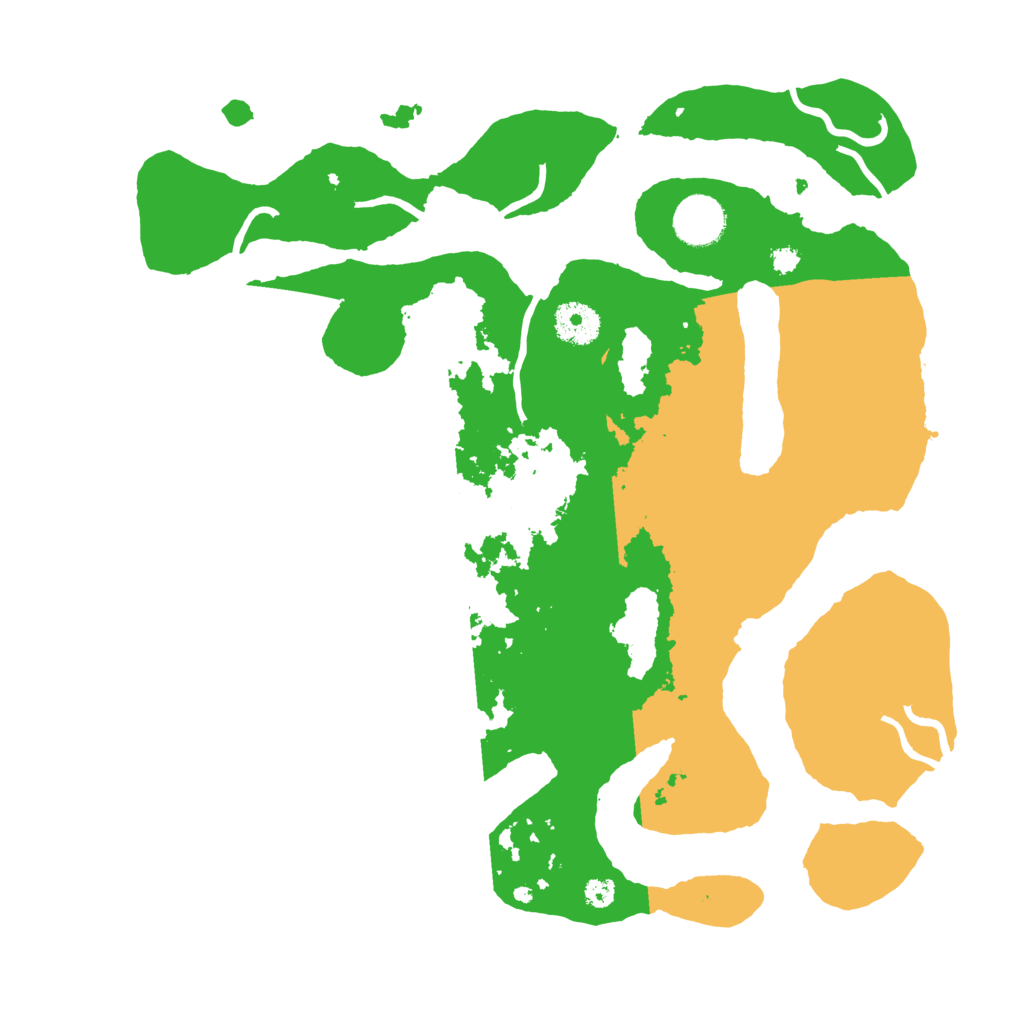 Biome Rust Map: Procedural Map, Size: 3500, Seed: 3059540