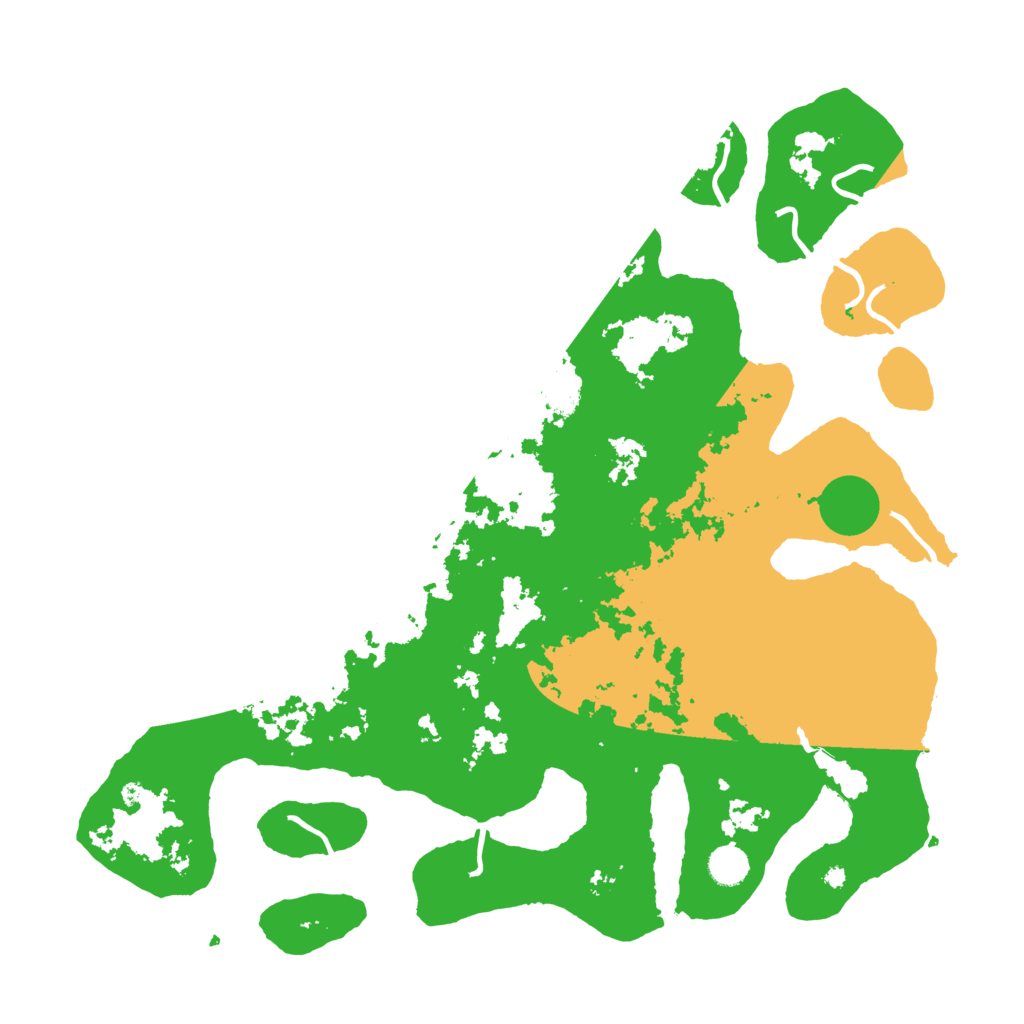 Biome Rust Map: Procedural Map, Size: 4500, Seed: 650706705