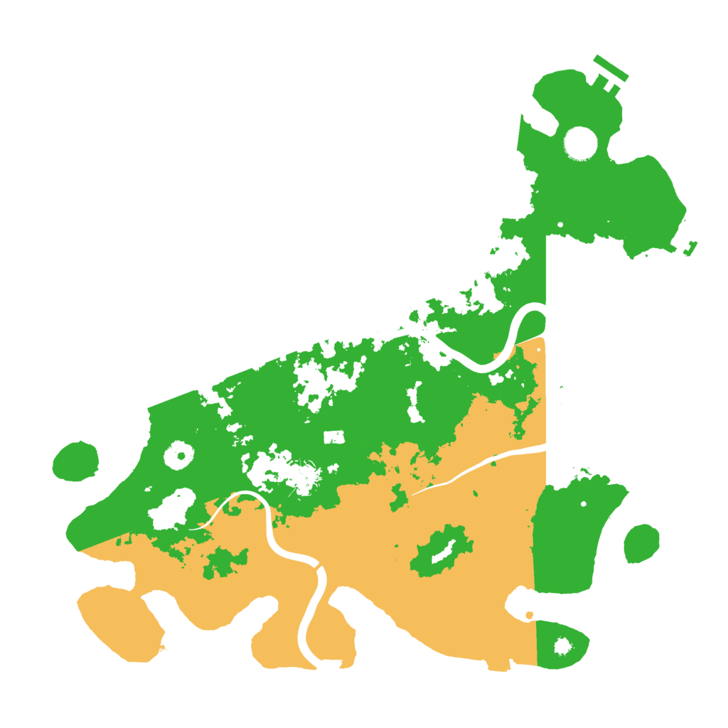 Biome Rust Map: Procedural Map, Size: 3800, Seed: 3327839