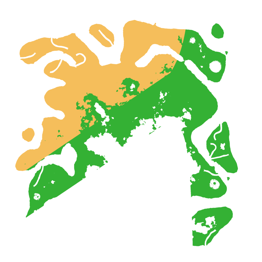 Biome Rust Map: Procedural Map, Size: 4000, Seed: 170339665