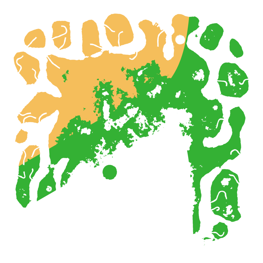 Biome Rust Map: Procedural Map, Size: 5000, Seed: 603149130