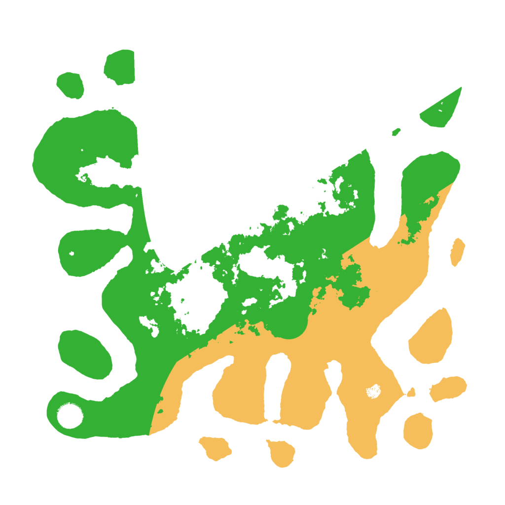 Biome Rust Map: Barren, Size: 3500, Seed: 5656625