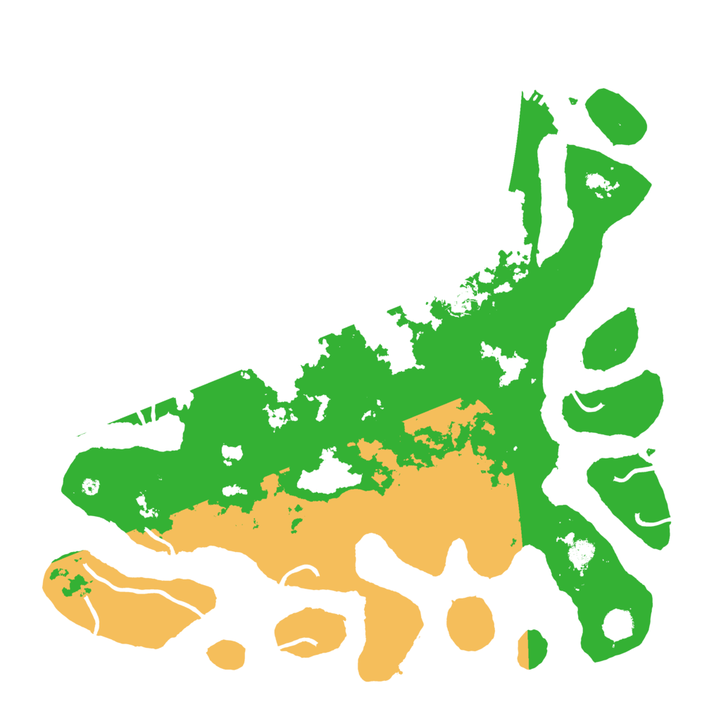 Biome Rust Map: Procedural Map, Size: 4300, Seed: 5555555