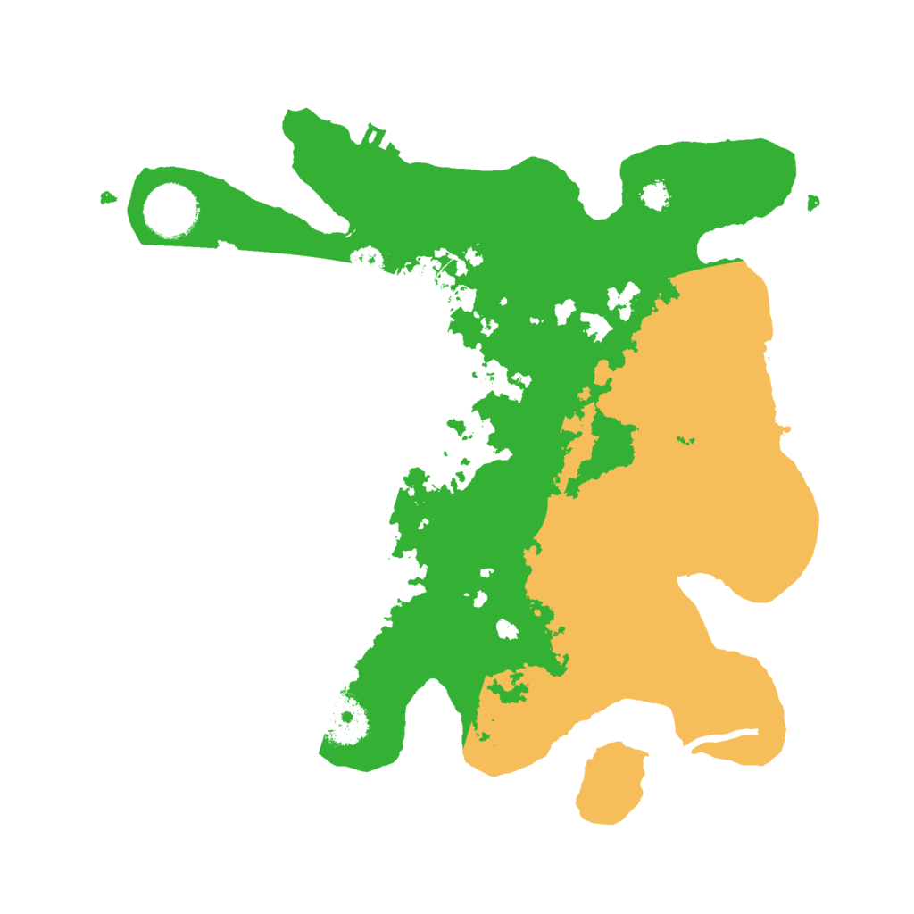 Biome Rust Map: Procedural Map, Size: 3000, Seed: 653577719