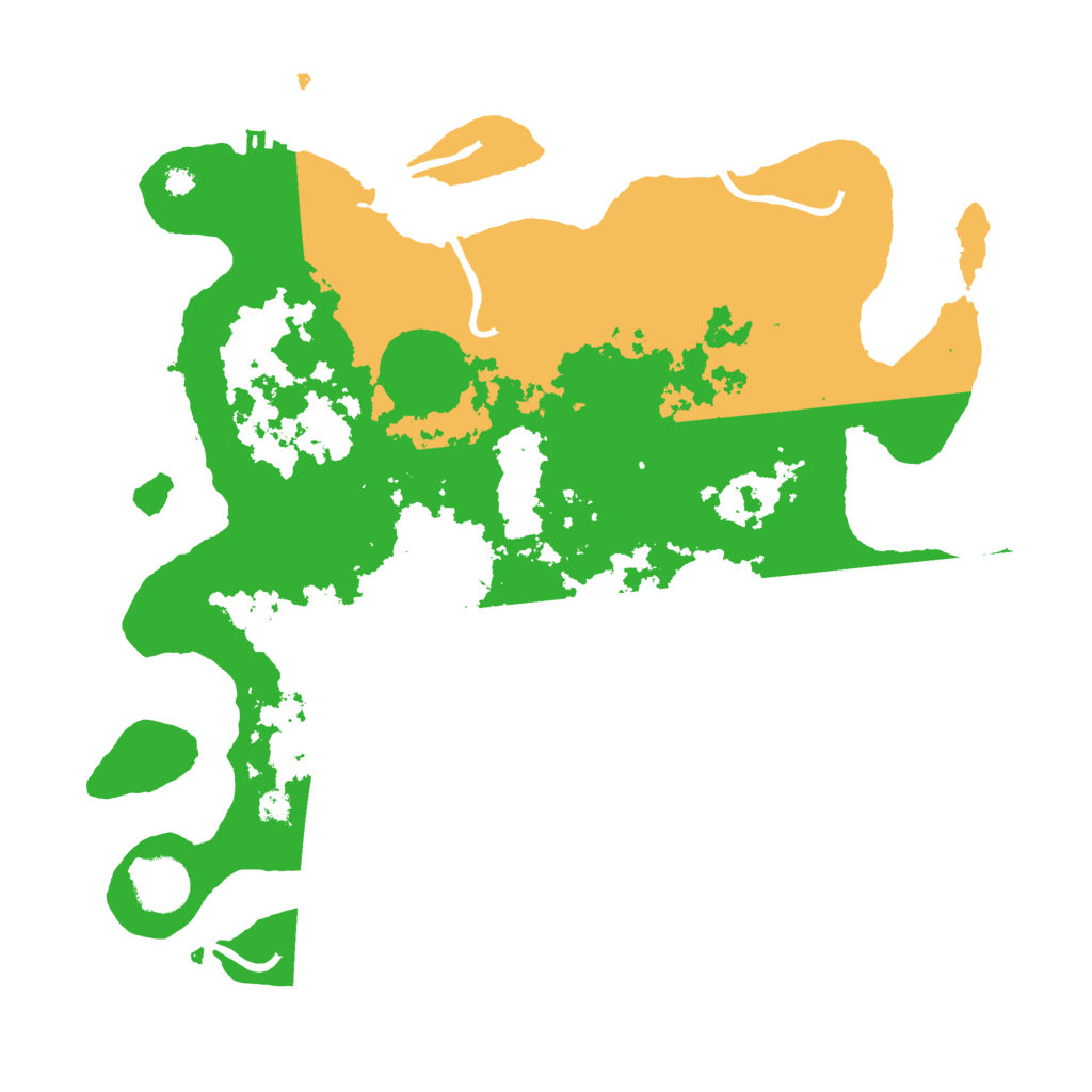 Biome Rust Map: Procedural Map, Size: 3500, Seed: 249922977