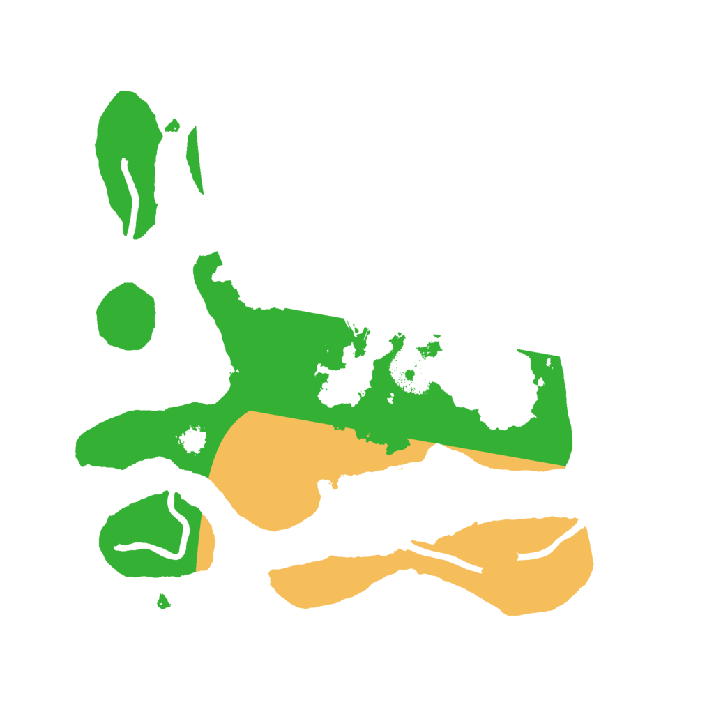 Biome Rust Map: Procedural Map, Size: 2500, Seed: 12726