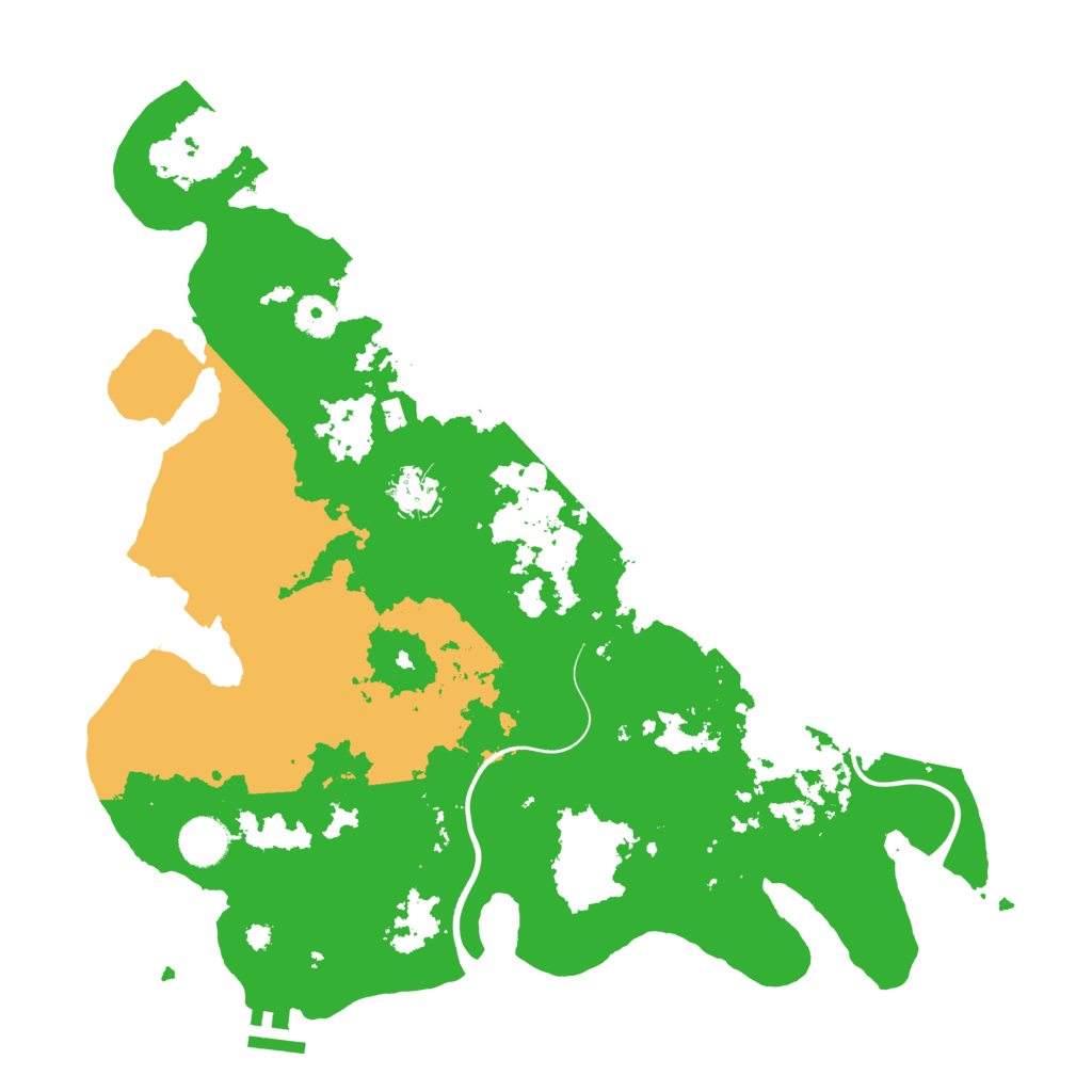 Biome Rust Map: Procedural Map, Size: 3850, Seed: 878548200