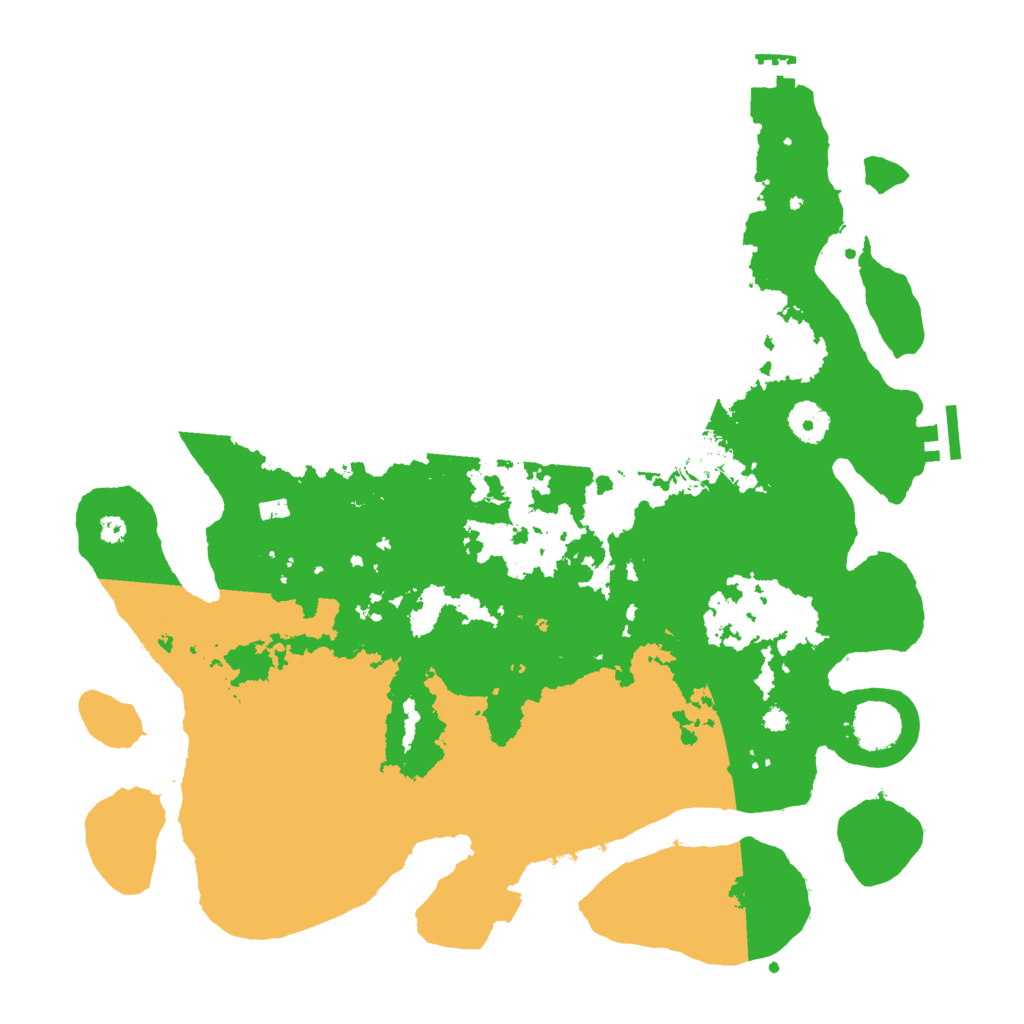Biome Rust Map: Procedural Map, Size: 3800, Seed: 1183481149