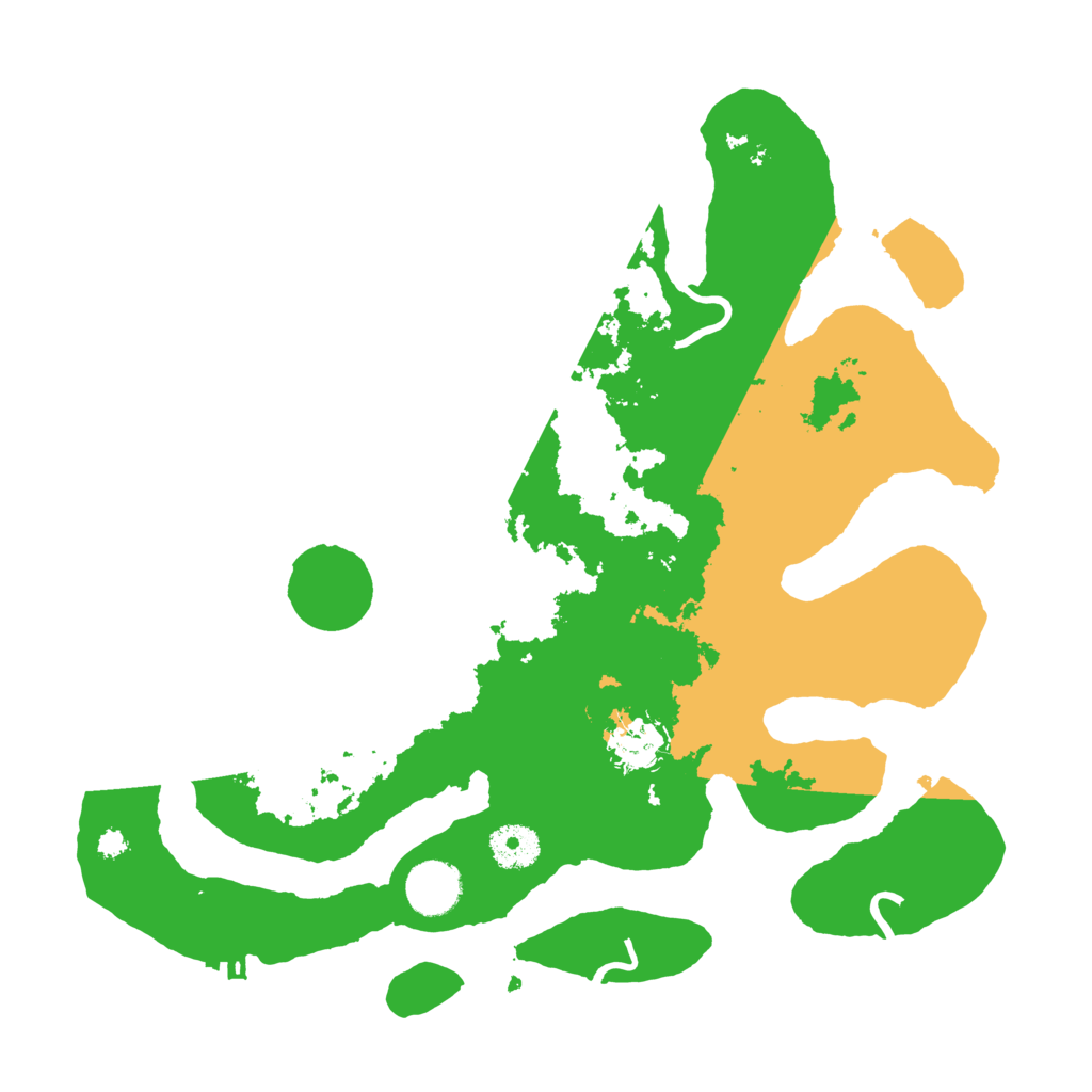 Biome Rust Map: Procedural Map, Size: 3500, Seed: 1727930