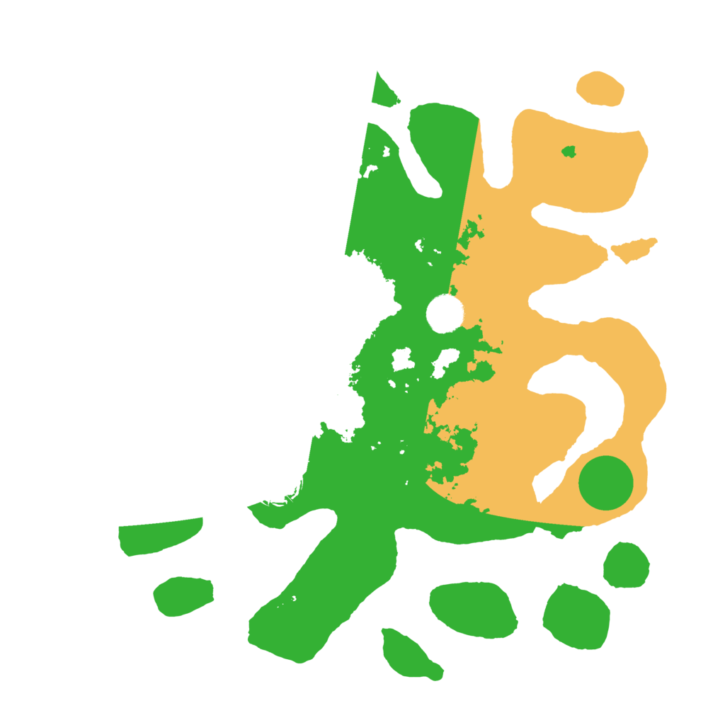 Biome Rust Map: Barren, Size: 3500, Seed: 1638737