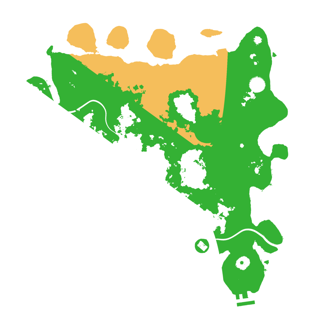 Biome Rust Map: Procedural Map, Size: 3500, Seed: 1874034