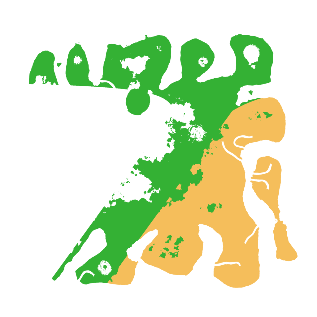 Biome Rust Map: Procedural Map, Size: 3500, Seed: 5820260