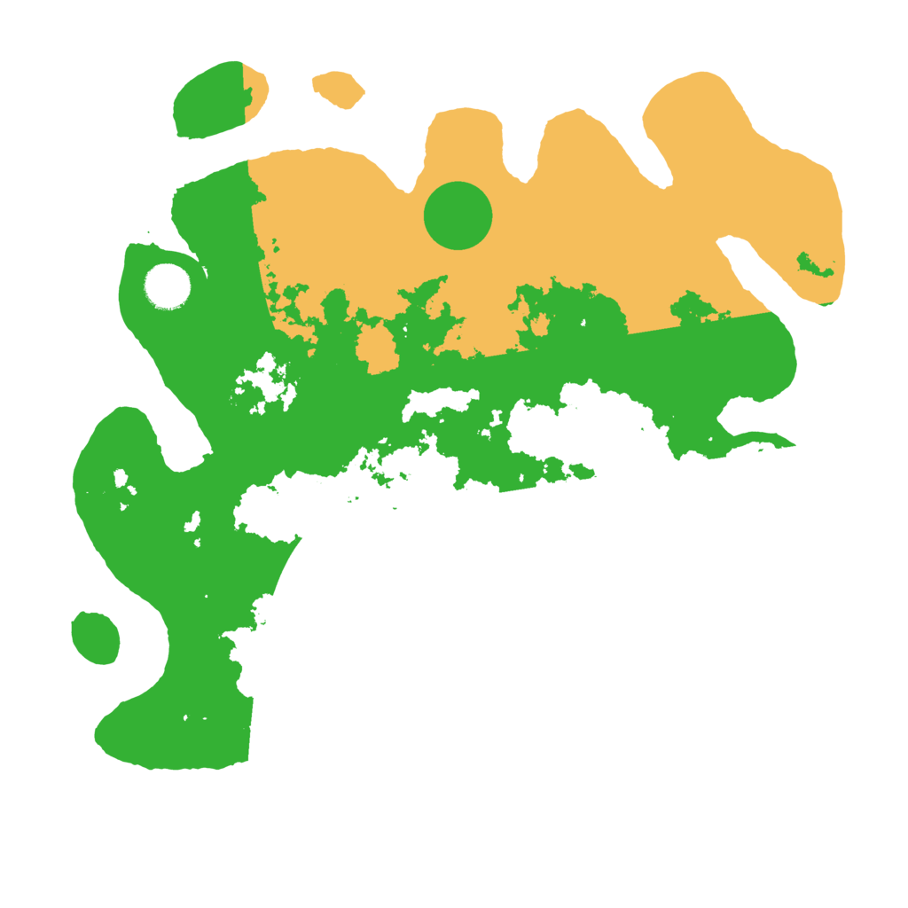 Biome Rust Map: Barren, Size: 3500, Seed: 5055928