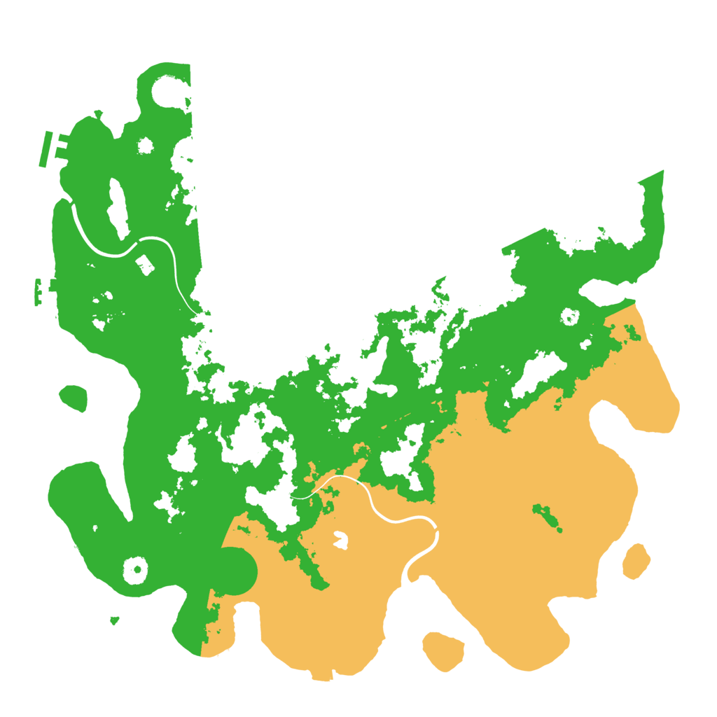 Biome Rust Map: Procedural Map, Size: 4000, Seed: 4592697