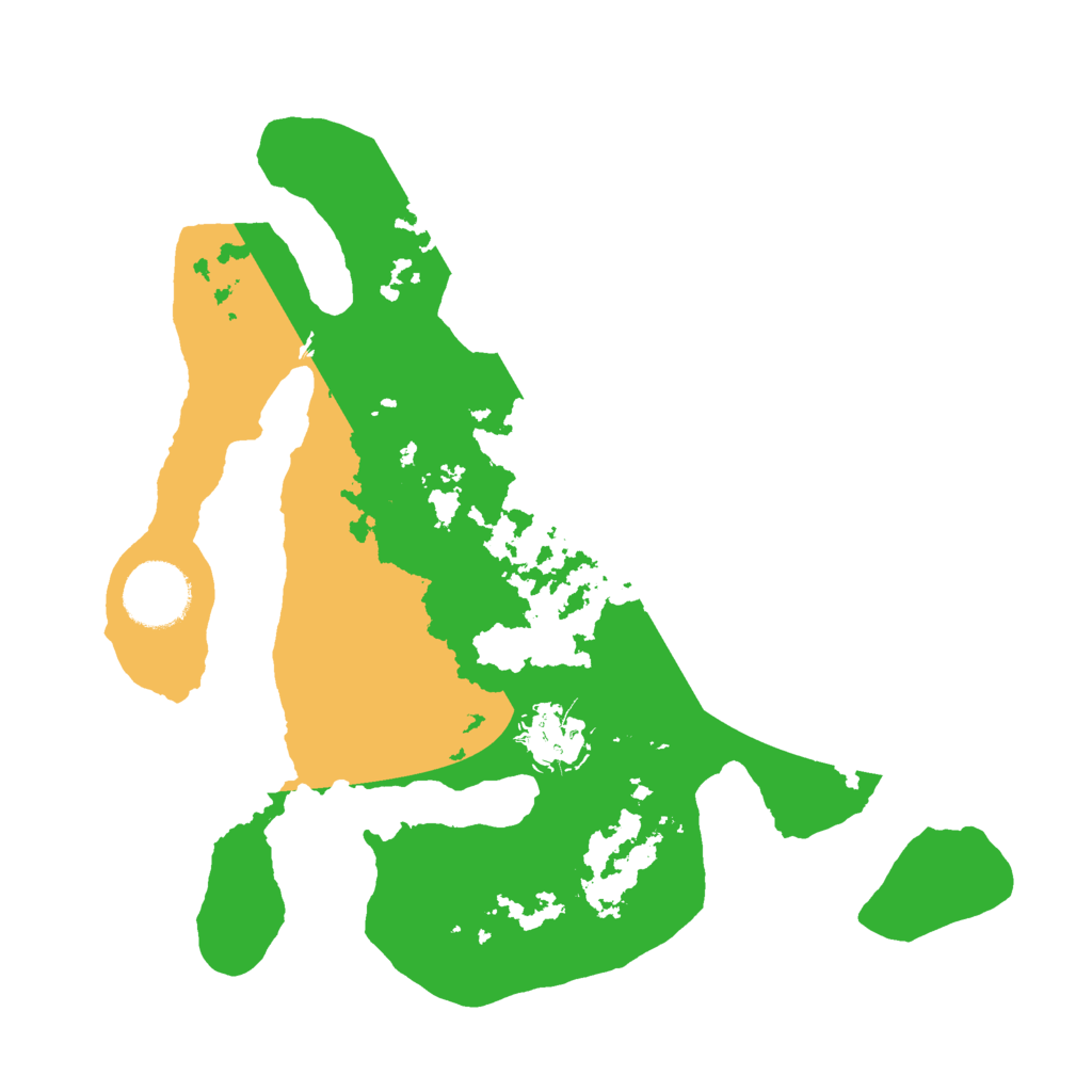 Biome Rust Map: Barren, Size: 2900, Seed: 947